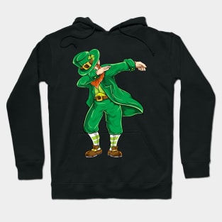 St Patrick's Day Dabbing Leprechaun Hoodie